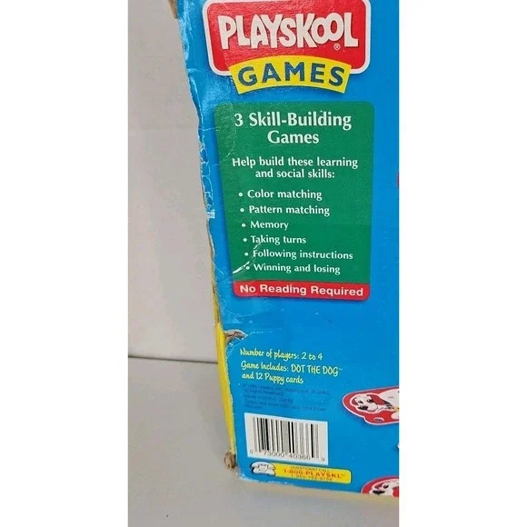 Dot the Dog Playskool Game Preschool Ages 3-5 Box Included Vintage 1995 - Picture 5 of 16